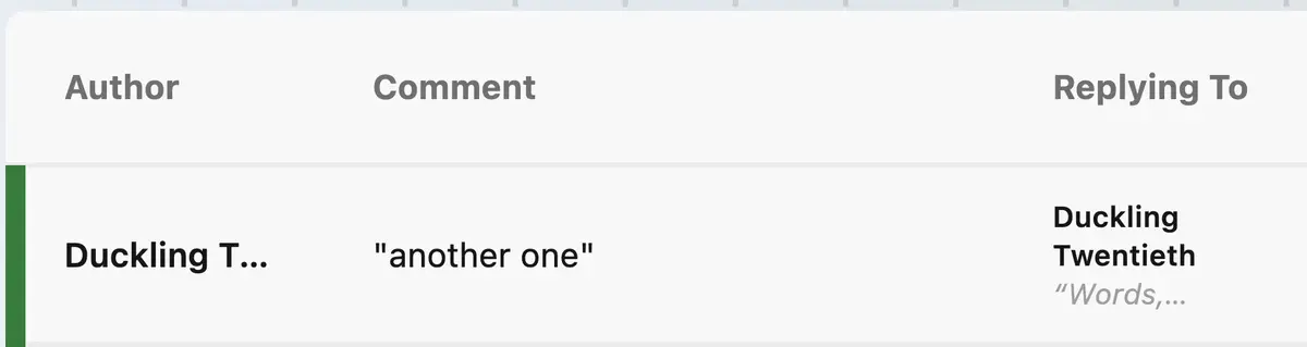 reply context